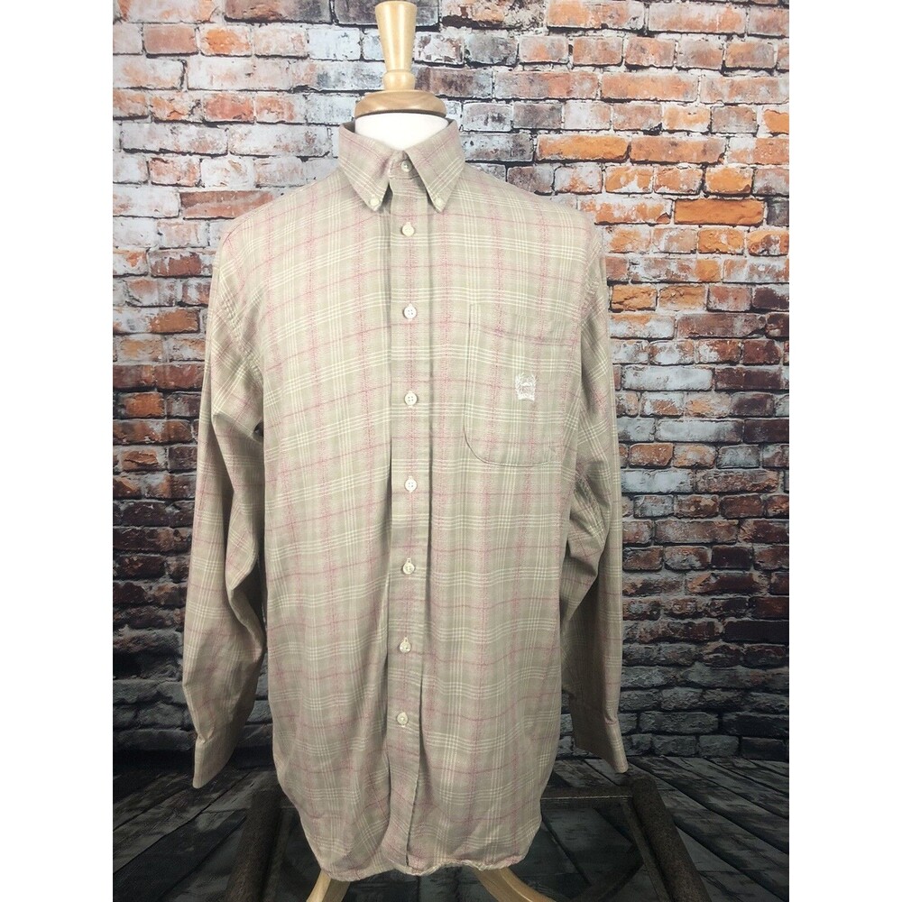 Cinch Men's Cinch Up Long Sleeve Western Cowboy Plaid Tan Large